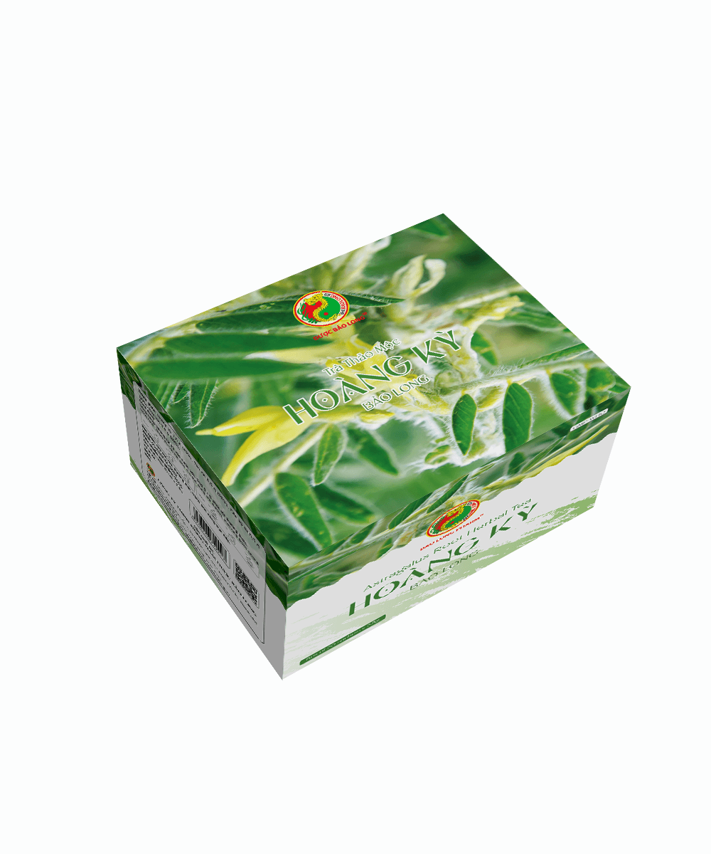Trà thảo mộc Hoàng kỳ Bảo Long (Hộp 20 gói x 2.5 g) - Hình ảnh 2