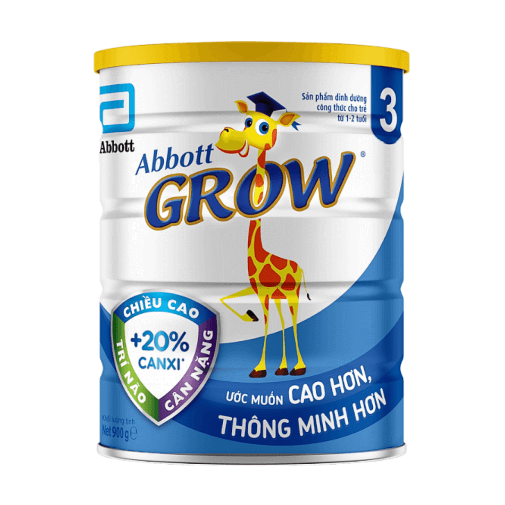 Sữa Bột Abbott Grow 3 900g