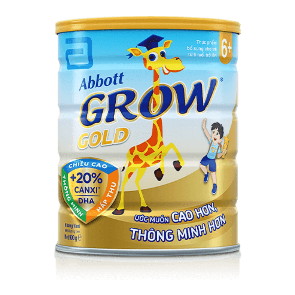 Sữa Bột Abbott Grow Gold 6+ 900g
