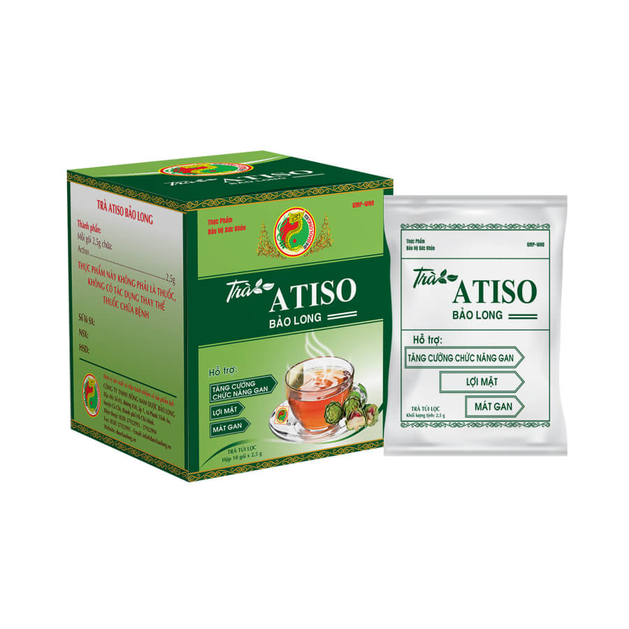 Trà Atiso Bảo Long (Hộp 10 gói × 2,5g)