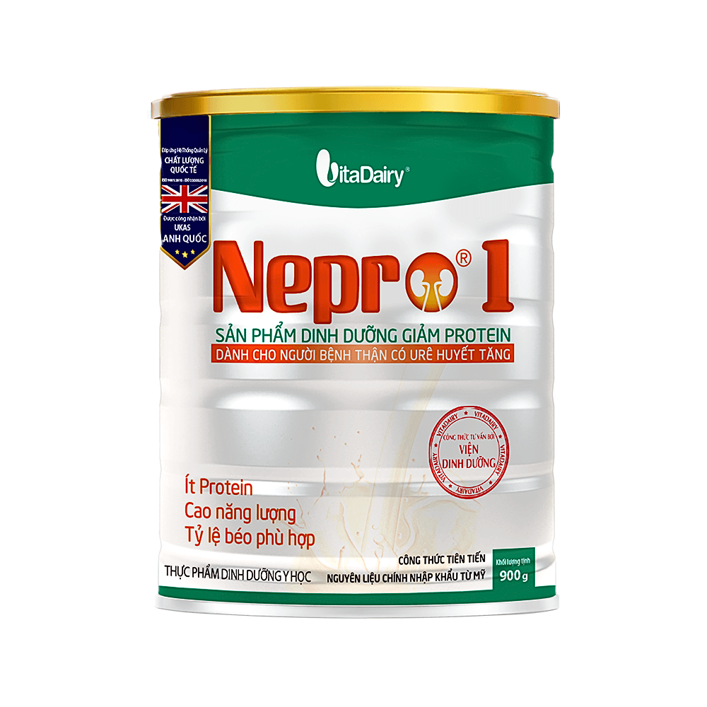 Sữa bột VitaDairy Nepro Số 1 (900g)- Dành cho người bệnh thận