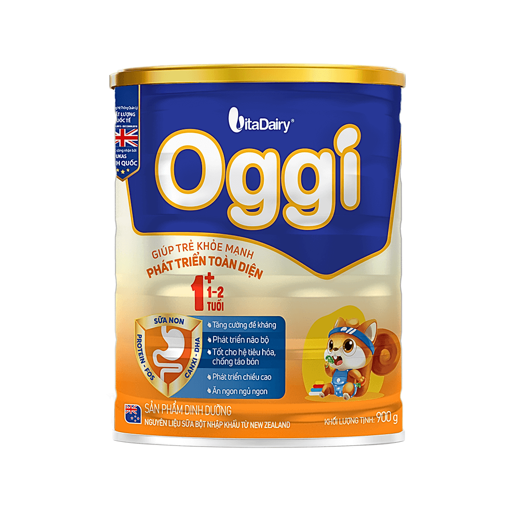 Sữa Bột Vitadairy OGGI 1+ 900g