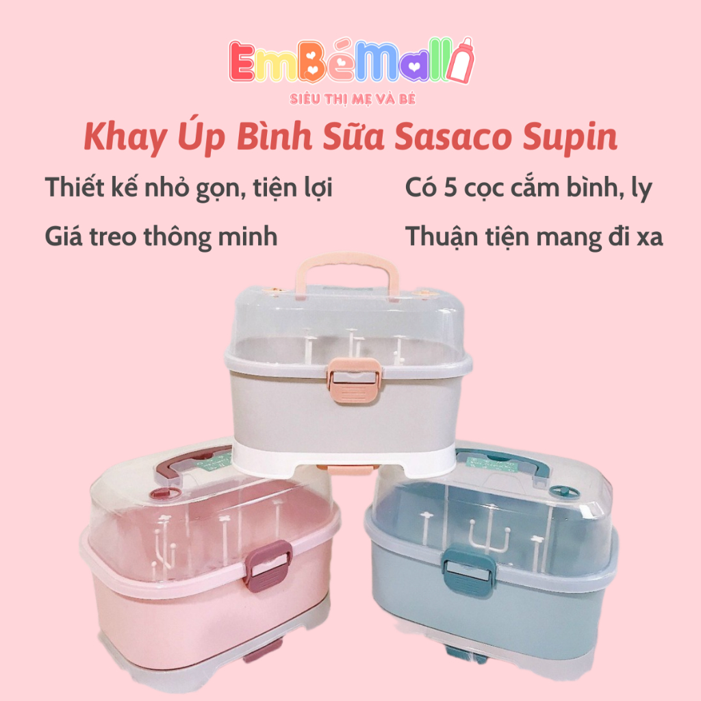 Khay Úp Bình Sữa Sasaco Supin