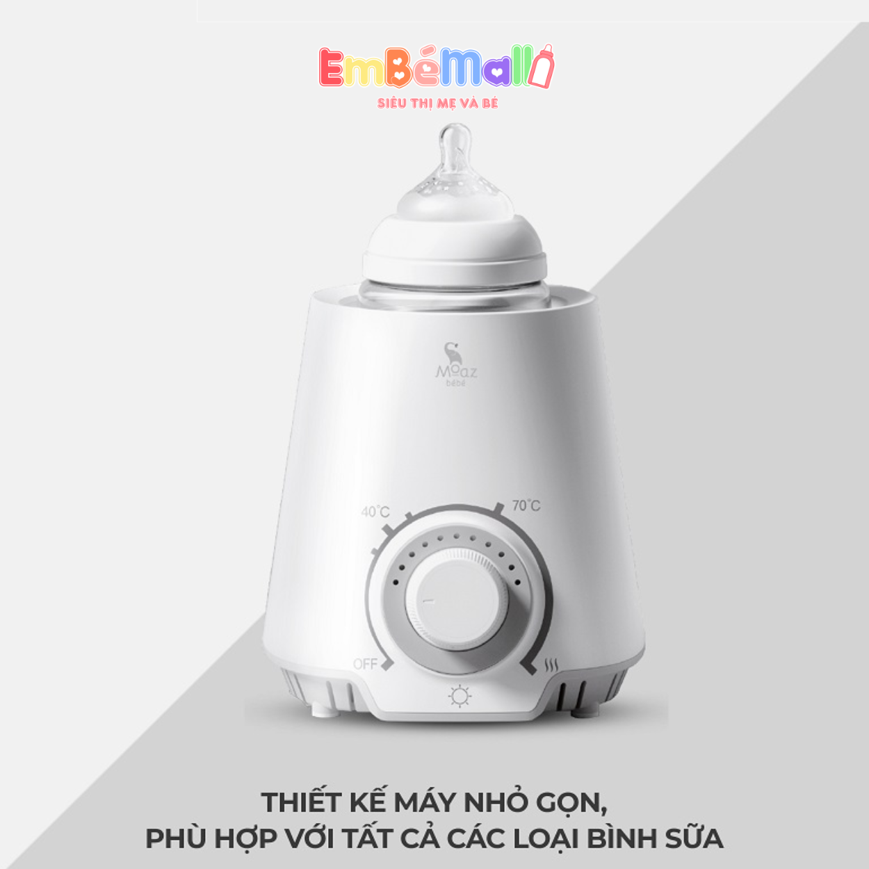 Máy Hâm Sữa Moaz BéBé MB039 - Hình ảnh 3