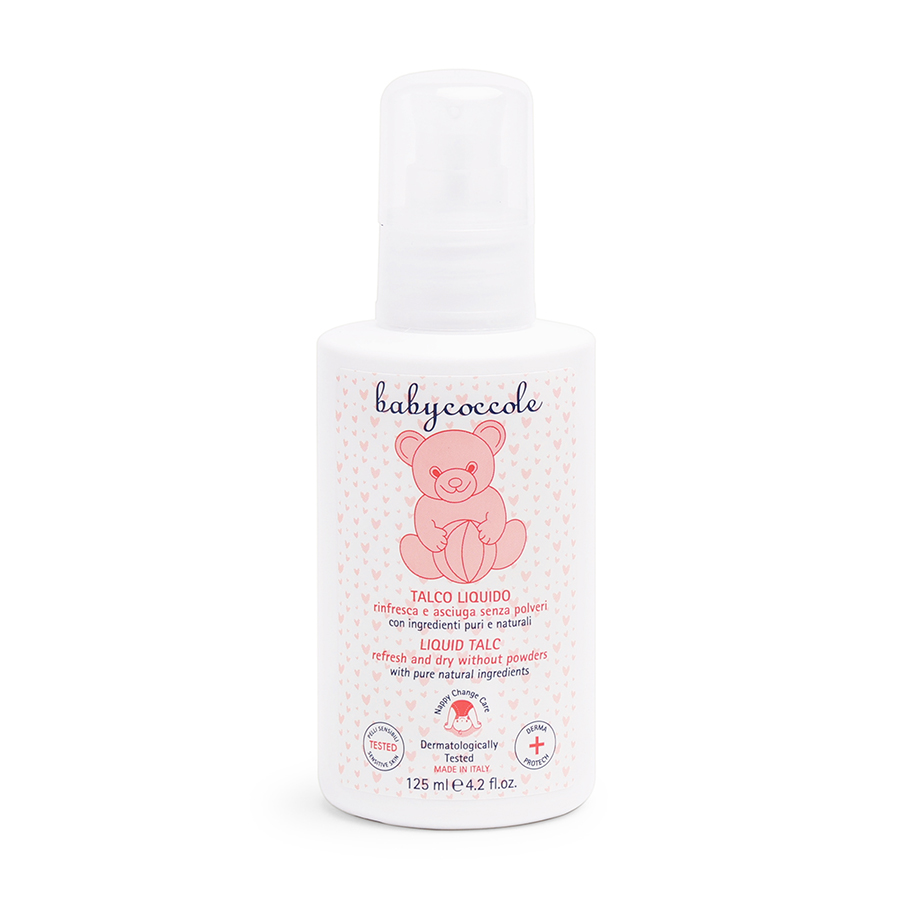 Phấn rôm nước với tinh bột bắp Babycoccole 0M+ 30ml/125ml - Hình ảnh 2