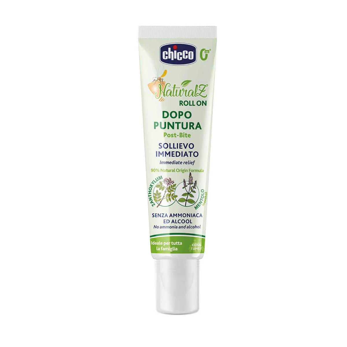 Lăn bôi vết muỗi đốt, côn trùng cắn Chicco Naturalz Roll on - tuýp 10ml - Hình ảnh 2