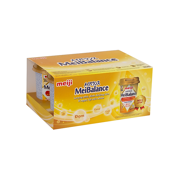 Thực phẩm bổ sung Meiji Meibalance 125ml/hộp - 1 Lốc 6 Hộp - Hình ảnh 4