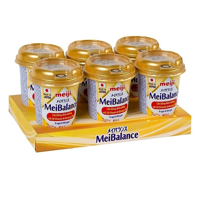 Thực phẩm bổ sung Meiji Meibalance 125ml/hộp - 1 Lốc 6 Hộp
