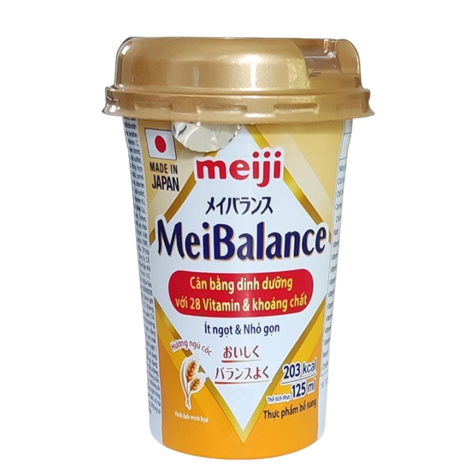 Thực phẩm bổ sung Meiji Meibalance 125ml/hộp - 1 Lốc 6 Hộp - Hình ảnh 2