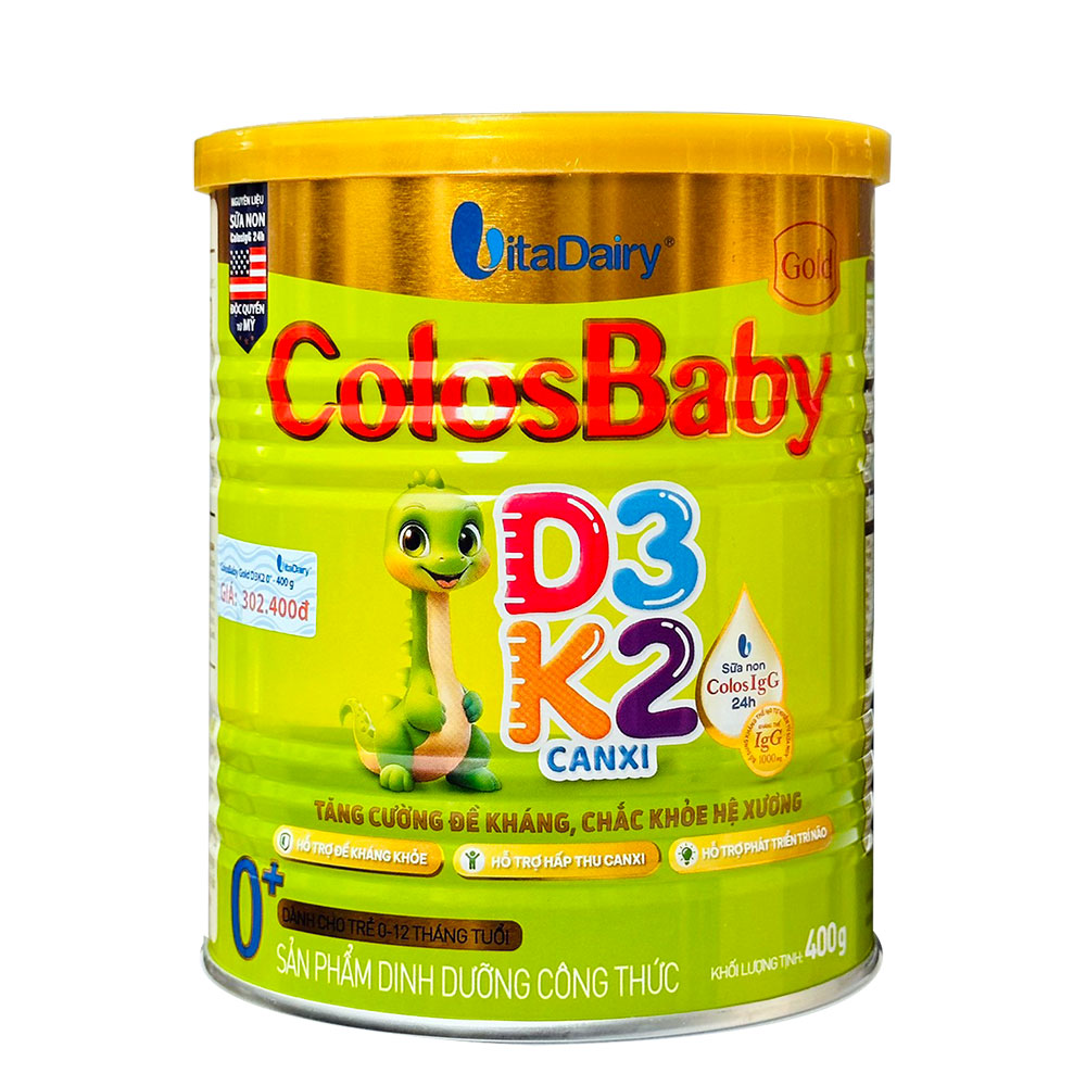 Sữa Bột ColosBaby Gold D3K2 - Tăng cường đề kháng, chắc khỏe xương - Hình ảnh 11