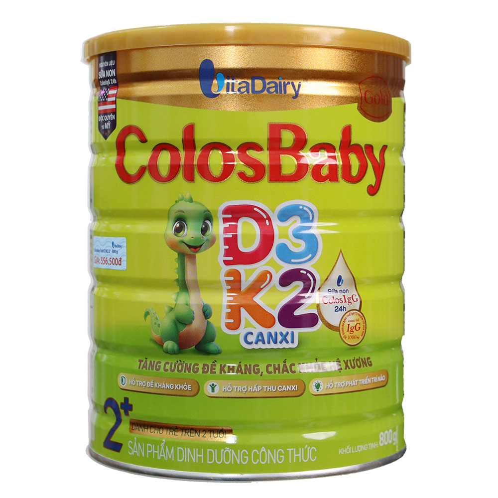 Sữa Bột ColosBaby Gold D3K2 - Tăng cường đề kháng, chắc khỏe xương - Hình ảnh 9